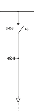 Schemat elektryczny rozdzielnicy Rotoblok SF 36 - pole liniowe