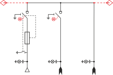 Schemat elektryczny rozdzielnicy TPM - Konfiguracja TLZ