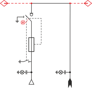 Schemat elektryczny rozdzielnicy TPM - Konfiguracja TZ