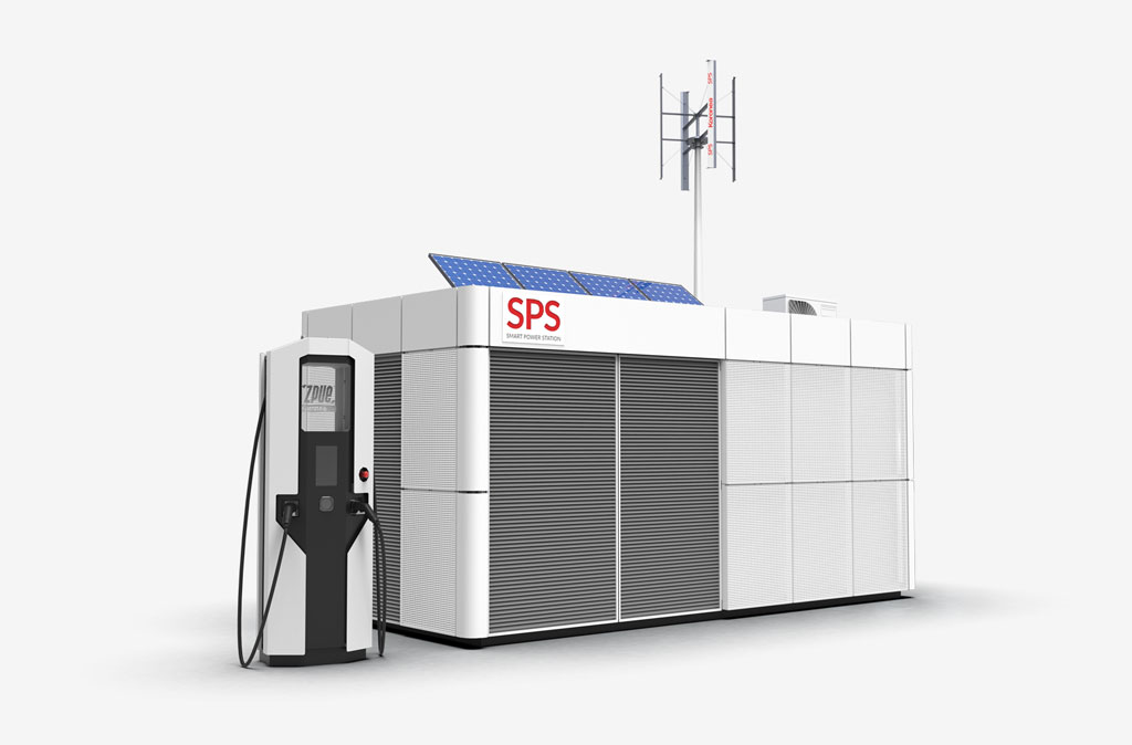 SPS (Smart Power Station) – Intelligente Transformatorstation mit Energiespeicher