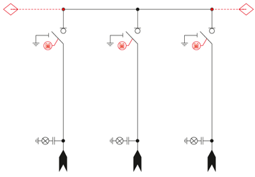 LLL configuration (3 line feeders)