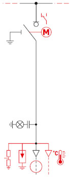 Typical configurations - Single L-field (line field)
