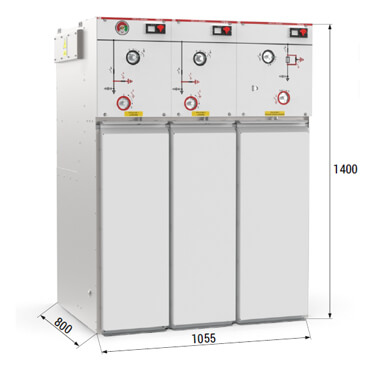 Typical configurations - Three-pole system