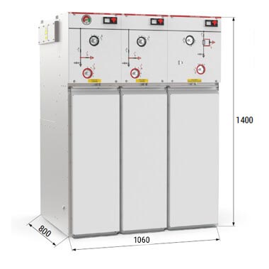 Typical configurations - Three-pole system