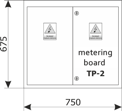 TP-2 metering panel
