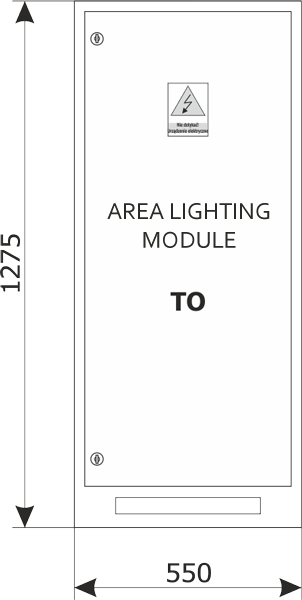 TO area lighting module