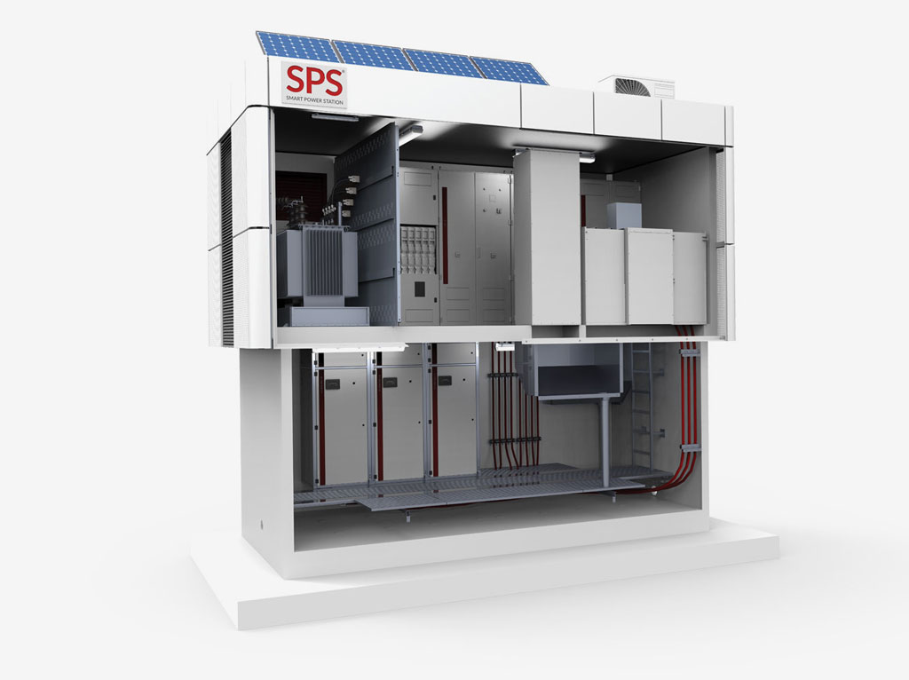 Inside the SPS station